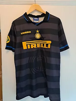 Ronaldo R9 Inter Milan Away Shirt Xl Fits Like A Large • £35