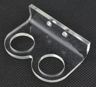 HC-SR04 Ultrasonic Sensor Clear Acrylic Plastic Mounting Bracket Smart Car • £2.89