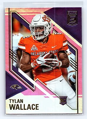 2021 Donruss Elite Tylan Wallace Rookie Pink #199 Ravens • $1.50