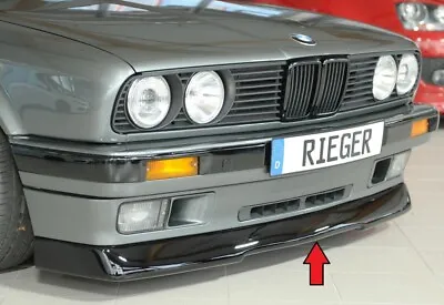 ✅ Rieger Front Spoiler Lip BMW E30 Convertible Sedan Touring FREE SHIPPING✅ • $540