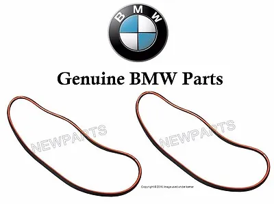 For BMW E46 3-Series Set Of Left & Right Headlight Lens Seal Gaskets Genuine • $56.40