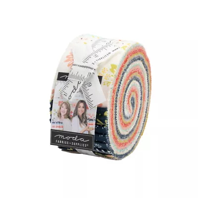 Happy Days ~ Moda ~ Jelly Roll (40) 2 1/2  Strips 100% Cotton 37600JR • $39.75