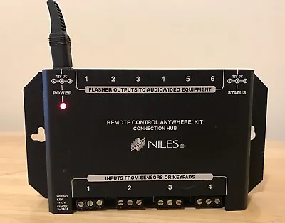 Niles Remote Control Anywhere Kit Connection Hub Tested For Power! • $15