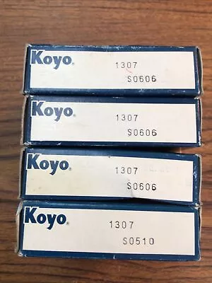 (4-PCS) Koyo Bearings 1307 (TA1MS) • $79