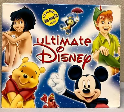 Ultimate Disney 2 Disc CD Plus Bonus Sing Along CD • £4.99