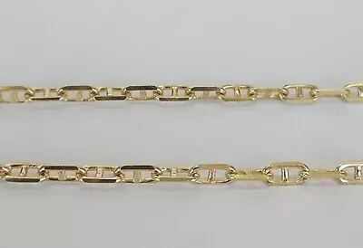 14K Gold Estate Mariner Link Chain (23.5  Long 3mm Thick) • $1099