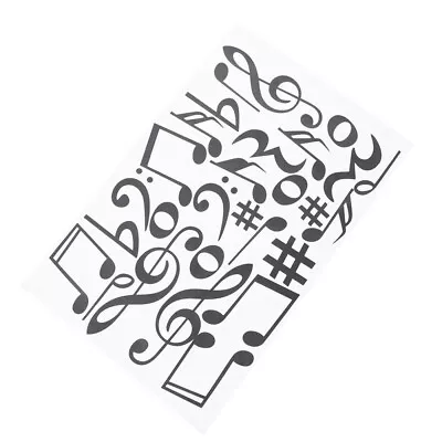 Notes Sticker Vinyl Wall Decal Musical Notes Decals Piano Room Decal • £9.99