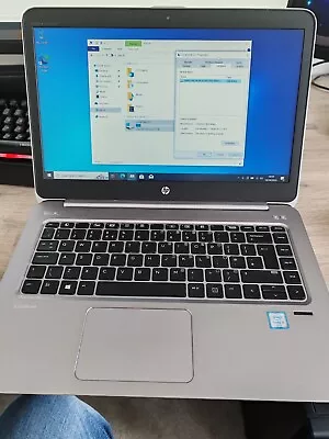 ELITEBOOK FOLIO 1040 G3 LAPTOP | 14  FHD 6TH GEN  I7-6500U 8GB Ram 256GB SSD • £119.50