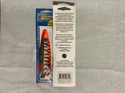 2OF Moonshine Half Moon Magnum Trolling Spoon Lures  4-1/4  (Select One) NIP • $11.95