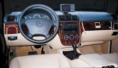 Dash Trim Kit For MERCEDES M-CLASS 98 99 Carbon Fiber Wood Aluminum • $165.75