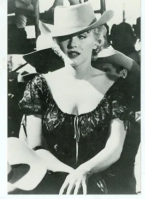 Marilyn Monroe Bus Stop-cowboy Hat-lace Top Postcard(126*) • $2