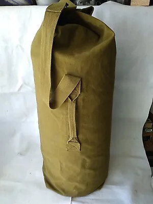 $20 • Buy Vintage Military Canvas Duffle Bag, Excellent Condition, No Tears, No Markings