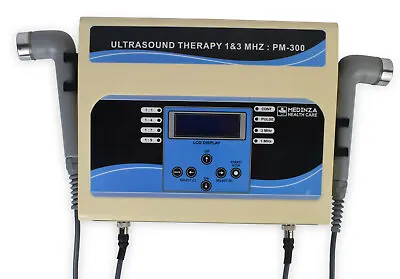 1 MHz & 3 Mhz Ultrasound Therapy Physical Therapy LCD Display 45 Program Machine • £159.99