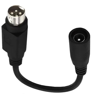 Mini Din 4 Pin Male To 5.5 X 2.1mm Female DC Power Cable 15cm • £7.95