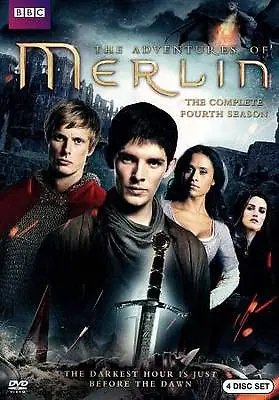 FACTORY SEALED With SLIPSLEEVE Merlin: Fourth Season 4 DVD 4 Disc Set 2013 • $14.99