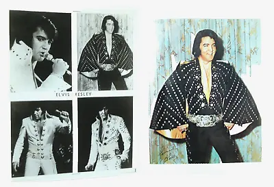 Elvis Concert Souvenir Photo Album 8x10 Color Matte + 4 B&W Glossy Photo Prints • $27.99