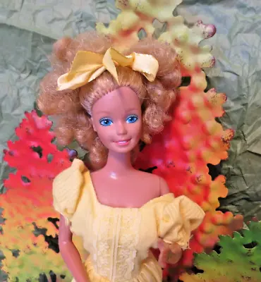 Vintage Gorgeous Magic Curl Barbie Doll  In Original Dress  💕 • $39.99