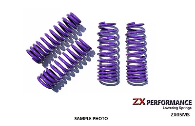 ZX Purple Lowering Springs For 2015+ Ford Mustang • $124