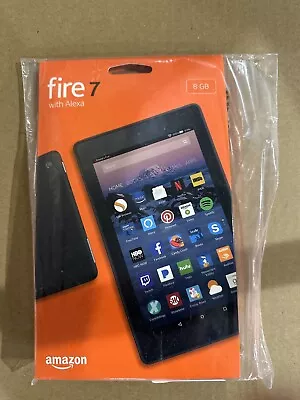 New Amazon Fire 7 Tablet 7  Display 8 GB Wi-Fi | 7th Generation | Black • $20.50