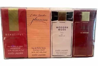 Estee Lauder Fragrance Treasures 4-piece Miniature Gift Set • $46.99