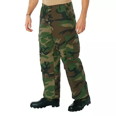 Rothco Vintage Vietnam Style Fatigues - Men's Military Type Rip-Stop Pants • $51.99