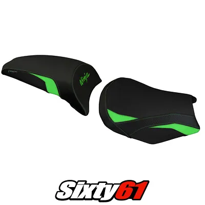 Kawasaki Ninja 650 Z650 2017-2020 2021 2022 2023 Seat Cover Tappezzeria Green • £176.94