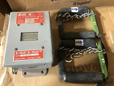 $237 • Buy E-Mon D-Mon 4801600 4-Wire A.C KWh Meter Submeter 277/480V & Two 1600A Sensors
