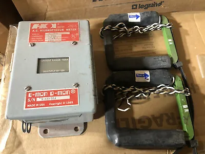 E-Mon D-Mon 4801600 4-Wire A.C KWh Meter Submeter 277/480V & Two 1600A Sensors • $237