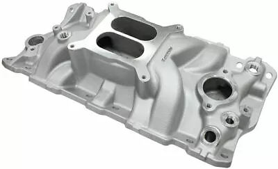 Aeroflow AF6010-1000 Street Dual Plane Intake Manifold Non EGR For SBC 262-400 • $416.41