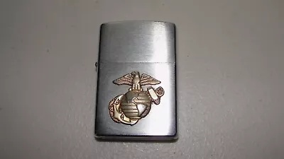 Zippo Lighter With Marine Emblem • $12