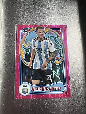 Alexis Mac Allister Topps Fileteado 26/50 Liverpool/Argentina • £1.04