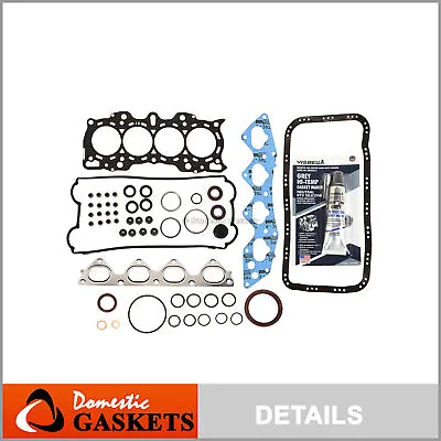 Fits 97-01 Honda CR-V 2.0L DOHC MLS Full Gasket Set B20Z2 B20B4 • $59.28