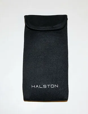 HALSTON Black Neoprene Sunglass Case Only • $95.98