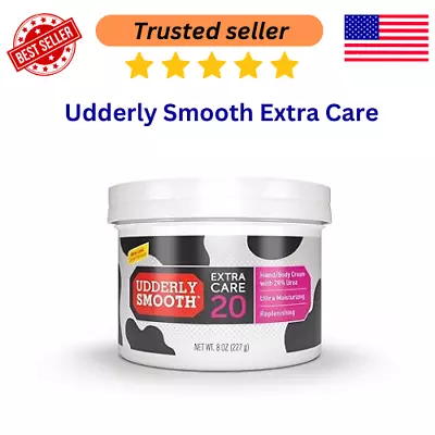 Udderly Smooth Extra Care Hand/Body Deep Moisturizing Cream With 20% Urea Unsce • $18.50