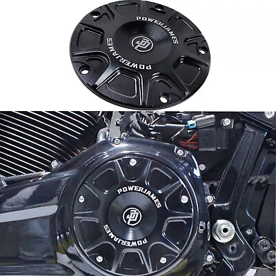 Black 5 Hole Derby Points Cover For Harley Touring Street Road Glide FLHR FLTR • $63.95