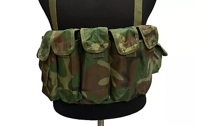 Chinese Military Chicom Chest Rig Woodland Camoflauge Type 95 SHIPS FROM THE USA • $120