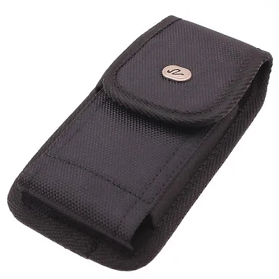 CASE BELT CLIP RUGGED HOLSTER CANVAS PROTECTED COVER POUCH CARRY For CELL PHONES • $17.94