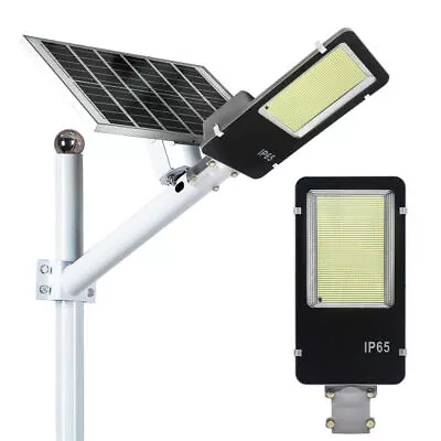 Commercial Solar Aluminum Street Lights Outdoor Solar Security Super Bright US • $128.88