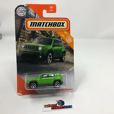 2019 Jeep Renegade #1 * GREEN * 2020 Matchbox Case X * JD15 • $3.99