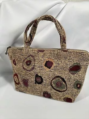 MARUCA Small Cotton Tapestry Hand Bag • $20