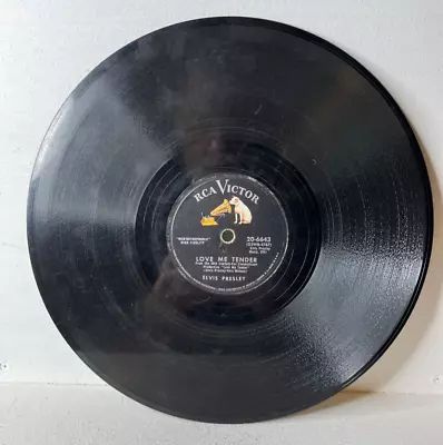 Elvis Presley LOVE ME TENDER/ANYWAY YOU WANT ME 78 RPM Record RCA • $34.50