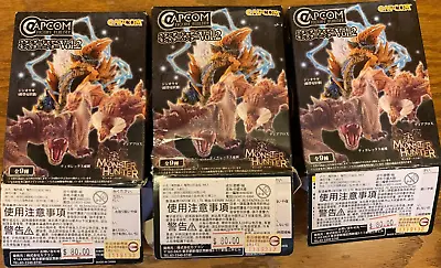 Capcom Monster Hunter Figure Builder Vol 2 Lot Of 3 • $45