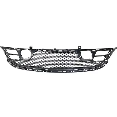 Bumper Grille For 2015-2017 Chrysler 200 Textured Black Plastic Front CAPA • $94.90