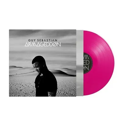 GUY SEBASTIAN Armageddon HOT PINK LP VINYL NEW (Plus Limited Signed Fan Card) • £32.21