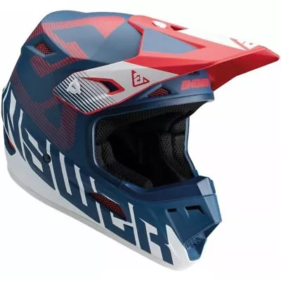 NEW Answer AR-1 V2 Bold Red/White/Blue Motocross Dirt Bike Helmet • $99