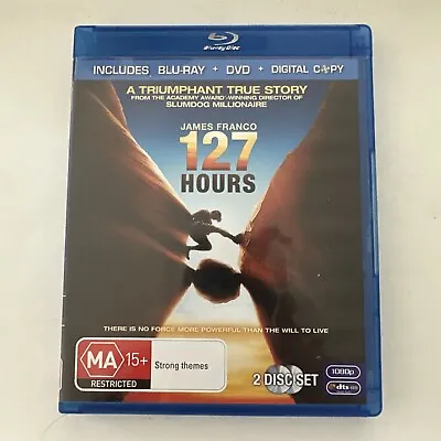 127 Hours (Blu-Ray 2010) Biography Drama Climbing James Franco Kate Mara VGC • $6.99