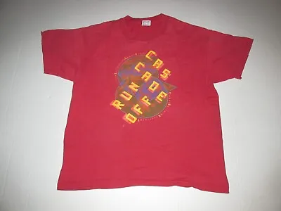 Vintage 1993 Cascade Run Off 15K Anvil Red Bar T Shirt Size Large • $27.99