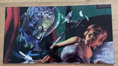 Mars Attacks Widevision Destruct-o-rama Holo Foil Card MA-2 Topps • £19.95