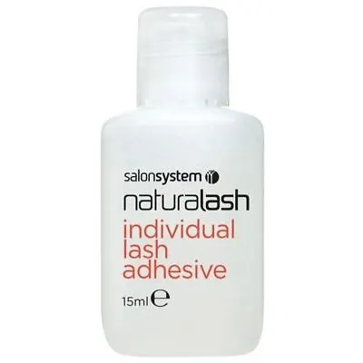 Salon System Individual Lash Adhesive - Clear Finish 15ml For Professional Use • £5.49