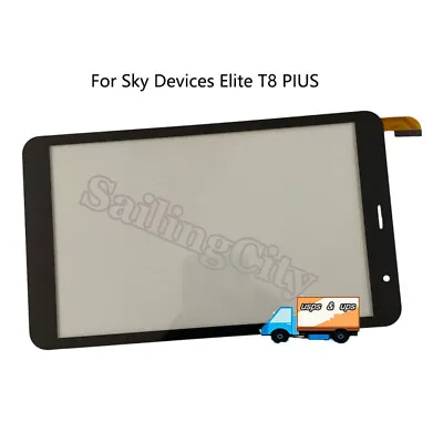 8  Replacement For Sky Devices Elite T8 Plus Touch Screen Digitizer Glass Panel • $14.39